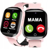 SMARTWATCH ZEGAREK DLA DZIECI ROZMOWY POŁĄCZENIA GSM APARAT GRY MENU POLSKI