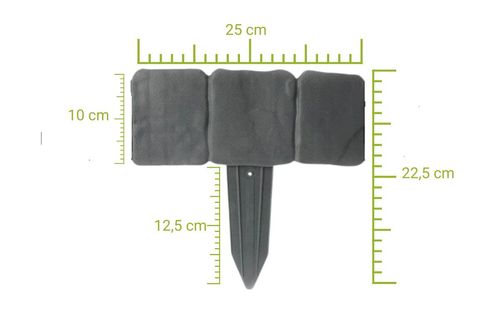 Obrzeże Stone 2,5 mb szare na Arena.pl