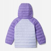 Kurtka dziewczęca Columbia Powder Lite II Hooded Jacket - purple S
