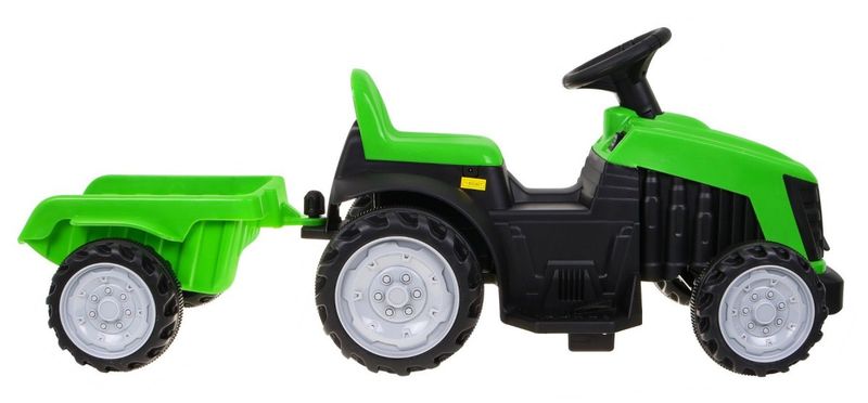 Traktor Z Przyczepą Zielony zdjęcie 6