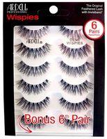 ARDELL DEMI WISPIES 6-PACK SZTUCZNE RZĘSY NA PASKU SZEŚĆ PAR BLACK