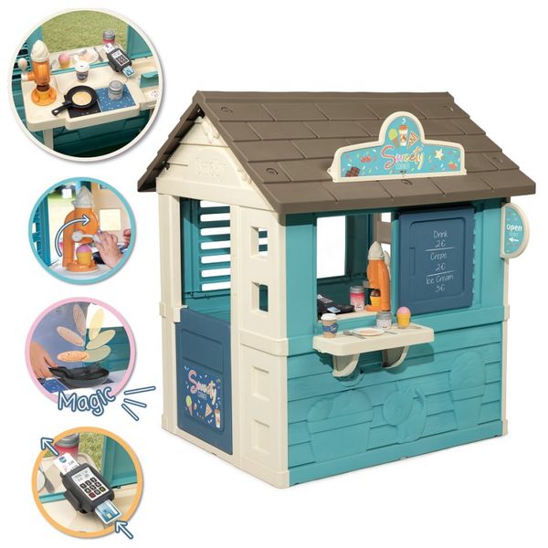 SMOBY Domek Ogrodowy Lodziarnia Sweety Corner zdjęcie 12