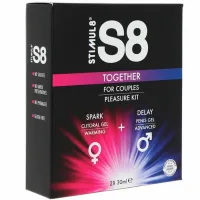 s8 together kit zestaw dla par 2x30ml - żel intymny dla niej i dla niego
