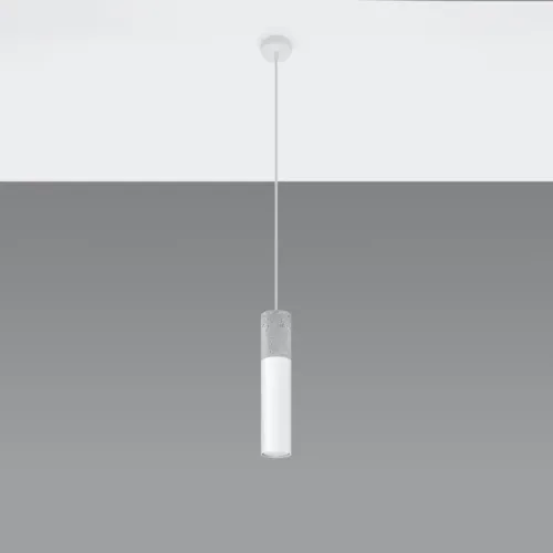 Lampa wisząca BORGIO 1 biały na Arena.pl