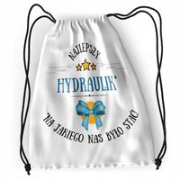 Plecak Dla Hydraulika Sportowy Szkolny Worek Torba Z Nadrukiem Ze Zdjęciem