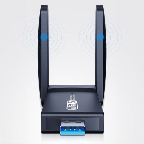 KARTA SIECIOWA WI-FI ADAPTER USB 3.0 1300Mbps DUAL na Arena.pl