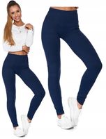 Legginsy Damskie z Wysokim Stanem Getry Kryjące Klasyczne MORAJ XXXL