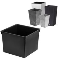 Wkład doniczka wymienny 19,5x19,5 cm czarny 5 L do doniczek Prosperplast