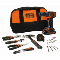 Wkrętarka Black+Decker zasilanie akumulatorowe 18 V BDCDC18HTSA-QW