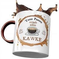 Kubek Bordowy Dla Pasterza Strzeli Kawkę Prezent Z Nadrukiem Ze Zdjęciem