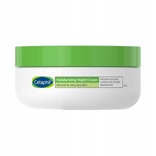 Cetaphil Krem nawilżający do twarzy na noc z kwasem hialuronowym 48ml na Arena.pl