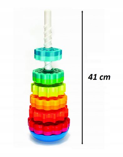 Zakręcona wieża SpinAgain Fat Brain Toy na Arena.pl