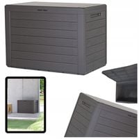 Skrzynia ogrodowa balkonowa taras WOODEBOX MBWL190 umbra PROSPERPLAST