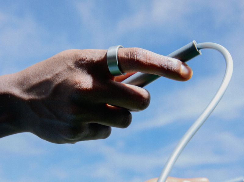 Smartring ULTRAHUMAN Ring Air rozmiar 6 Tytanowy zdjęcie 13
