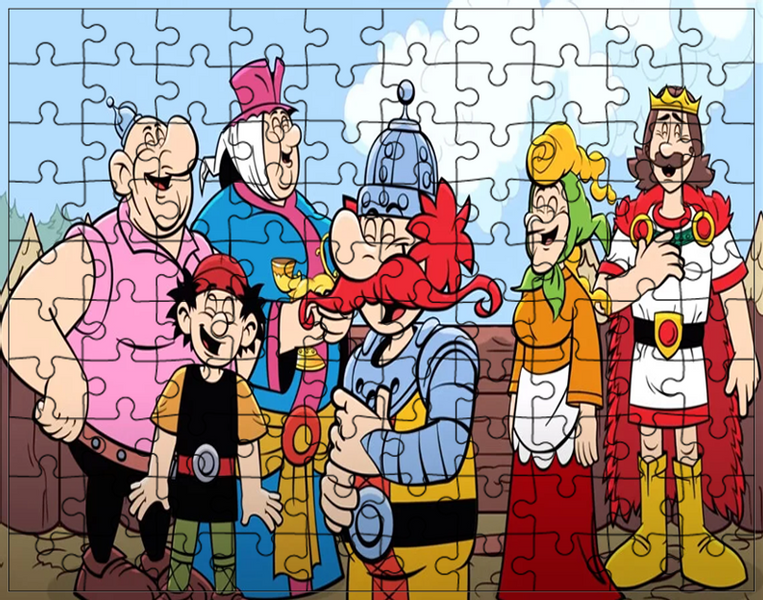 Puzzle Kajko i Kokosz zdjęcie 1