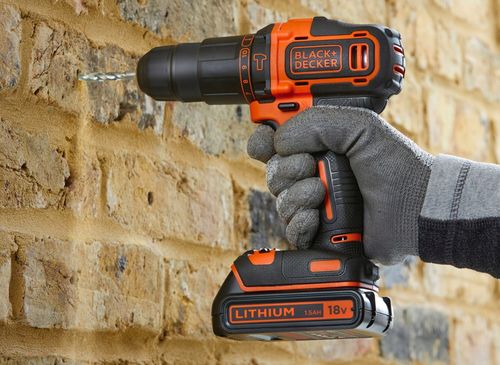 BLACK+DECKER WKRĘTARKA 18V 1x1.5Ah BDCHD18K na Arena.pl