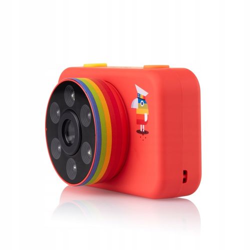 Aparat cyfrowy foto dla dzieci GoGEN DECKOFOTOR czerwony na Arena.pl