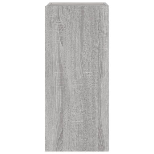 Ścienna szafka TV z LED, szary dąb sonoma, 30,5x35x70 cm na Arena.pl