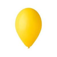 balon żółty 100szt. pastelowy urodziny minionek