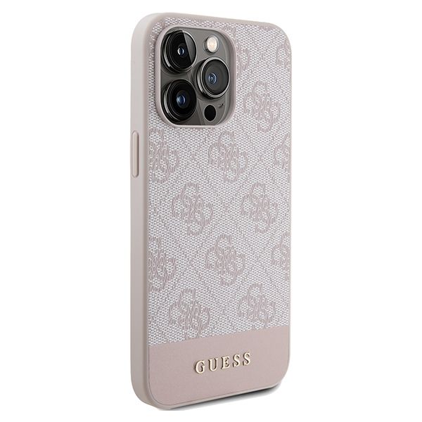 Etui Guess do iPhone 14 Pro, Różowy zdjęcie 4