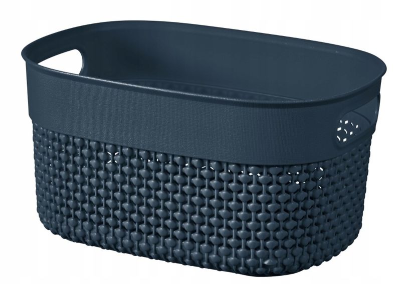 Curver Pudełko Koszyk 3,5L Pojemnik Granat Eko zdjęcie 1