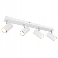 PLAFON LISTWA SPOT GLOBO ROBBY 57911-4W BIAŁY
