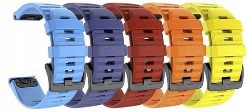 CZARNY Pasek Garmin FENIX 6X PRO QuickFit 26mm na Arena.pl