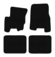 Dywaniki welurowe BASIC czarne SsangYong Korando II KJ 1998-2006