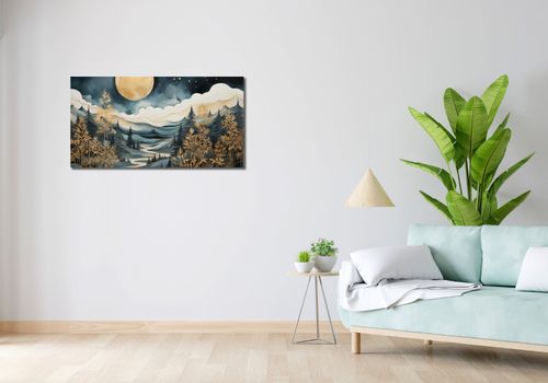 Obraz 100x50cm Szepty Nocnego Lasu na Arena.pl