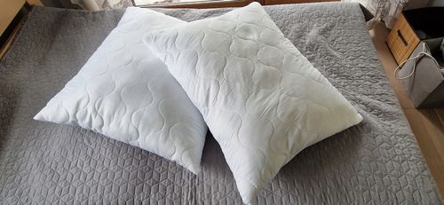 2x PODUSZKA 70x80 ANTYALERGICZNA PIKOWANA ZAMEK 1100g Gruba i Puszysta na Arena.pl