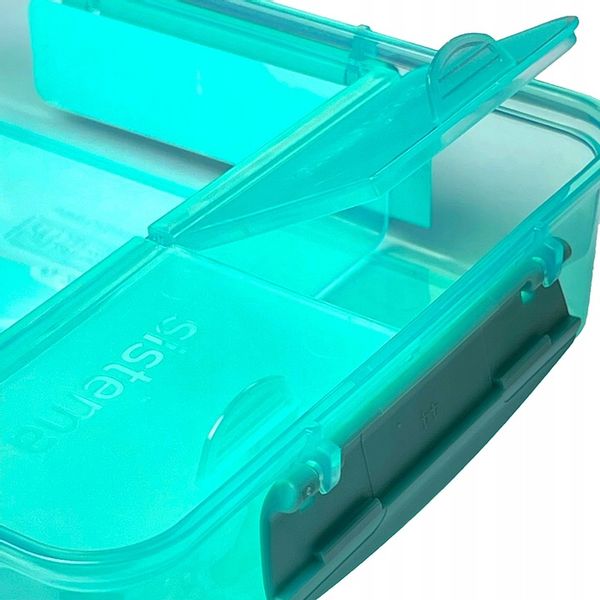 ŚNIADANIÓWKA POJEMNIK lunchbox z Przegródkami snack duo 975ml to-go Sistema zdjęcie 10