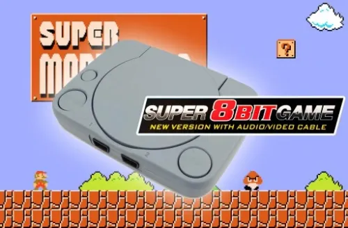 KONSOLA DO GIER 8-BITOWA KLASYCZNA TELEWIZYJNA TV W STYLU RETRO SUPER GAME na Arena.pl