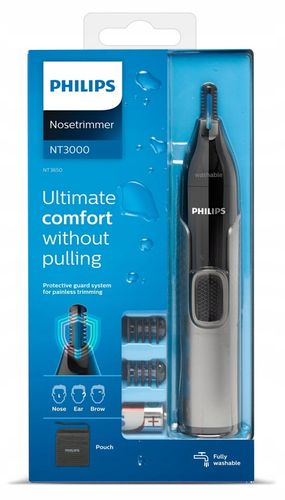 TRYMER DO NOSA BRWI USZU PHILIPS NT3650/16 + ETUI na Arena.pl