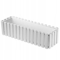 KADAX Skrzynka Balkonowa Doniczka 58cm Biała Taras