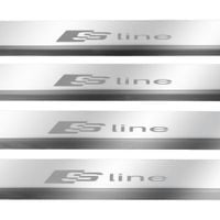 Listwa progowa AUDI Q5 FY SLINE Stal nierdzewna 304 połysk 4szt