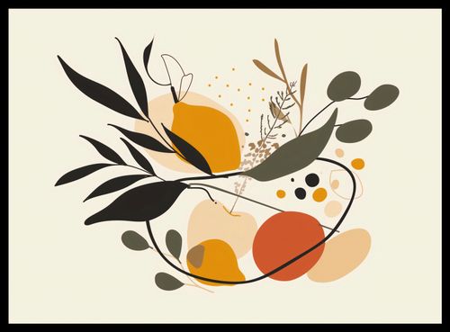 Plakat 55x40cm Botaniczny Wir na Arena.pl