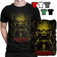 KOSZULKA T-SHIRT MĘSKI WZORY DO WYBORU - PREDATOR HORROR FILMY - XS