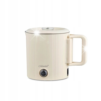 Czajnik elektryczny garnek podróżny 2w1 0,8l 600W | Maestro MR-009-BEIGE