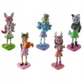 FIGURKI ZESTAW FIGUREK DLA DZIEWCZYNKI ENCHANTIMALS ZESTAW 5 sztuk