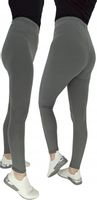 Leginsy SPORTOWE szary UCIĄGLIWE 7XL