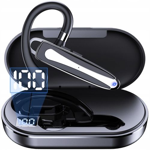 SŁUCHAWKA NAUSZNA BEZPRZEWODOWA YYK530 BLUETOOTH 5.1 DO ROZMÓW POWERBANK na Arena.pl