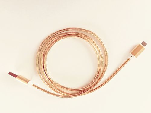 Kabel do ładowania micro-USB + data STALOWY na Arena.pl