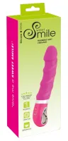 sweet smile wibrator warming soft rożowy z funkcją grzania 22,8 cm