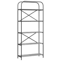 Półka na książki Szary dąb sonoma 80 x 30 x 183 cm