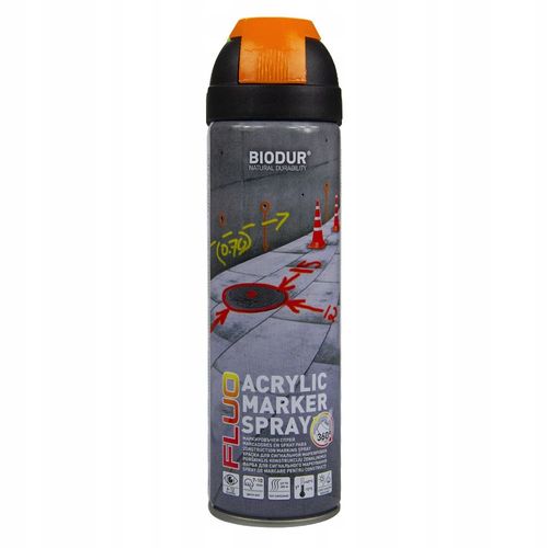construction marker orange pomarańczowy 500 ml aer na Arena.pl