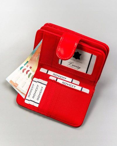 duży, pojemny portfel damski ze skóry ekologicznej - 4u cavaldi na Arena.pl