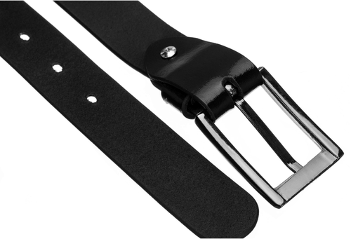 Pasek męski czarny Rovicky na Arena.pl