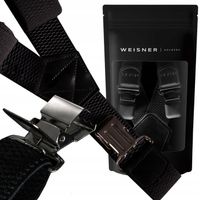 WEISNER Y | SZEROKIE SZELKI DO SPODNI NARCIARSKICH ROBOCZYCH CZARNE MOCNE