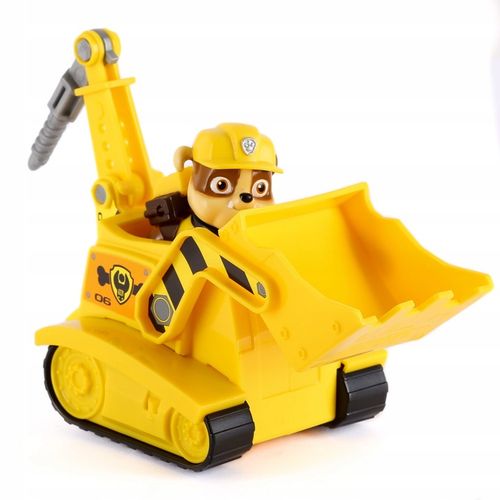 PSI PATROL RUBBLE FIGURKA POJAZD SPYCHACZ BULDOŻER na Arena.pl