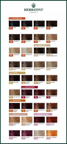 ZIOŁOWA FARBA HERBATINT WSZYSTKIE KOLORY 150ml na Arena.pl